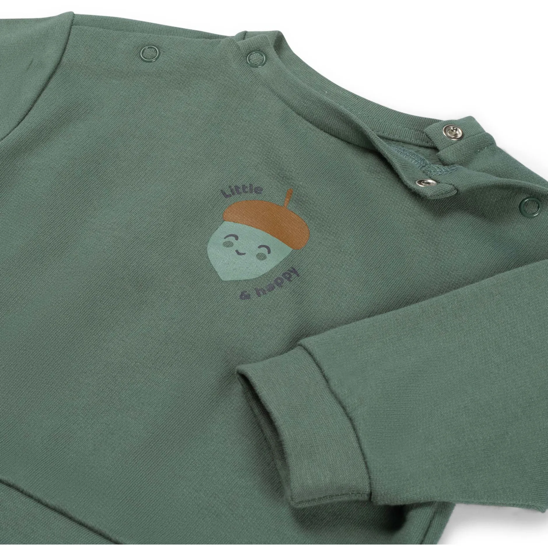 Truien & Vesten|Truien & Sweaters*Prénatal newborn sweater groen Light Forest Green