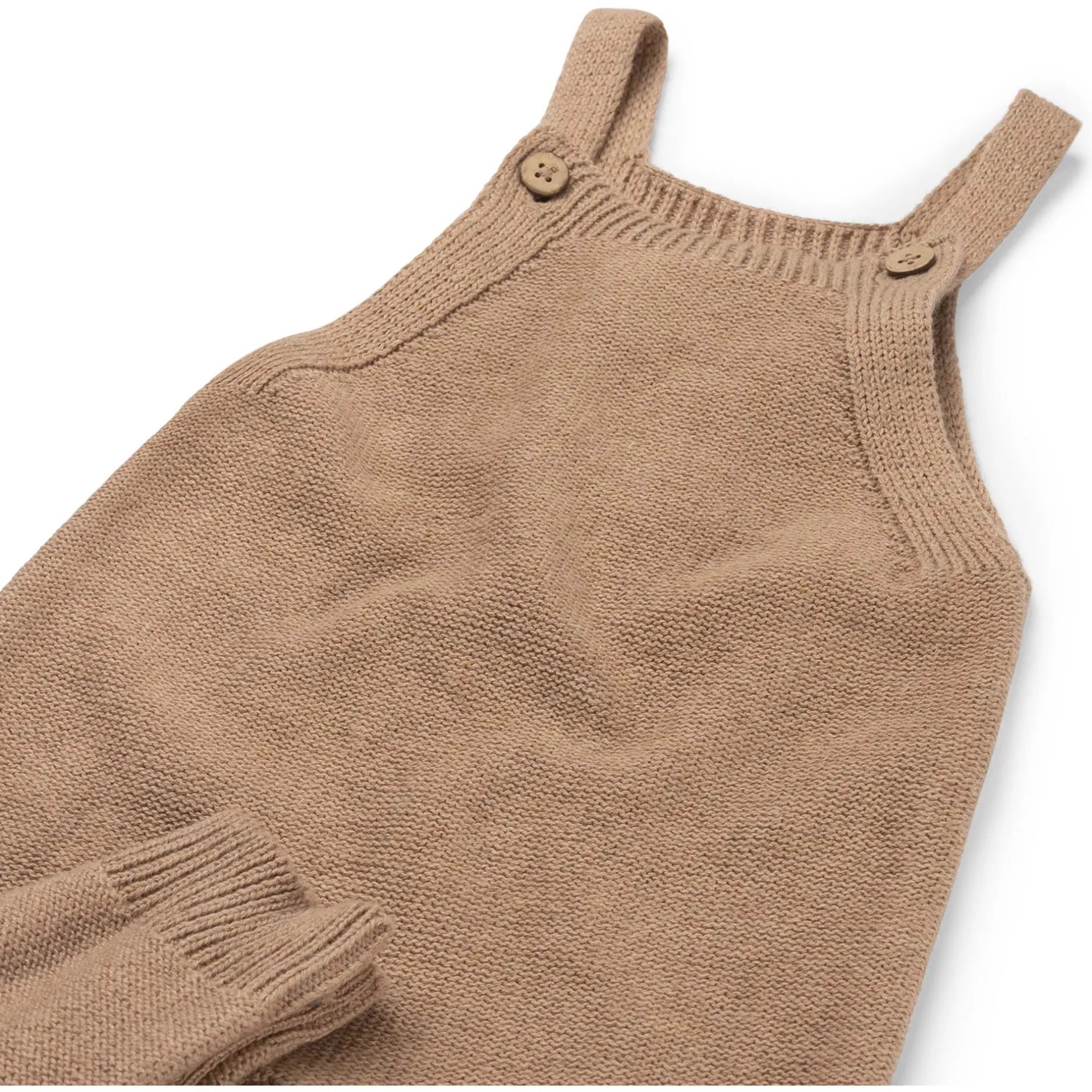 Boxpakjes|Boxpakjes & Jumpsuits*Prénatal newborn tuinbroek Pure mouwloos effen bruin Dark Sand Brown