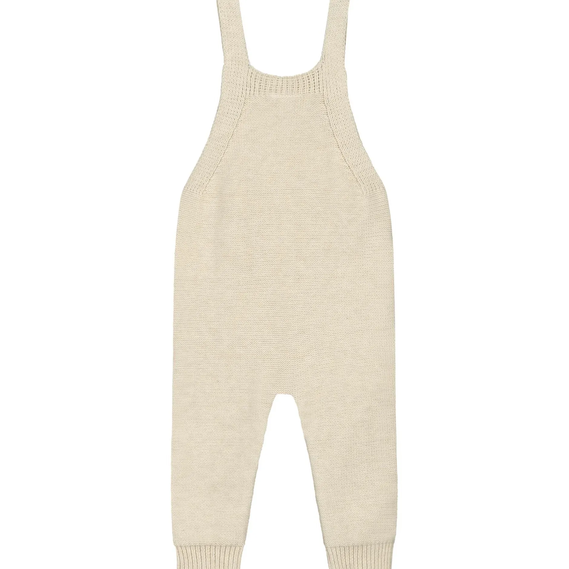 Boxpakjes|Boxpakjes & Jumpsuits*Prénatal newborn tuinbroek Pure mouwloos effen beige Dark Ecru Melange