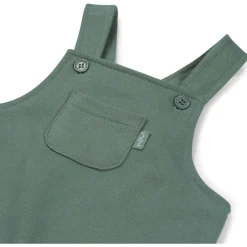 Boxpakjes|Boxpakjes*Prénatal newborn tuinbroek  effen groen Light Forest Green