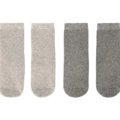 Sokken|Sokken & Maillots*Prénatal peuter antislip sokken grijs Grey Melee Light