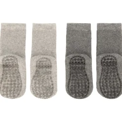 Sokken|Sokken & Maillots*Prénatal peuter antislip sokken   grijs Grey Melee Light