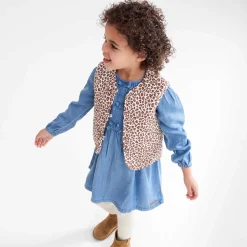 Truien & Vesten|Shirts & Blouses*Prénatal peuter blouse, gilet & broek Dark Off-White