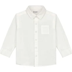 Shirts & Blouses|Shirts & Blouses*Prénatal peuter blouse lange mouwen effen wit Ivory White
