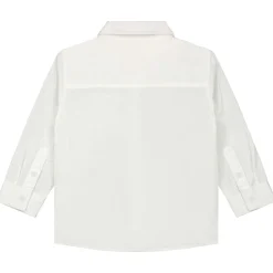 Shirts & Blouses|Shirts & Blouses*Prénatal peuter blouse lange mouwen effen wit Ivory White