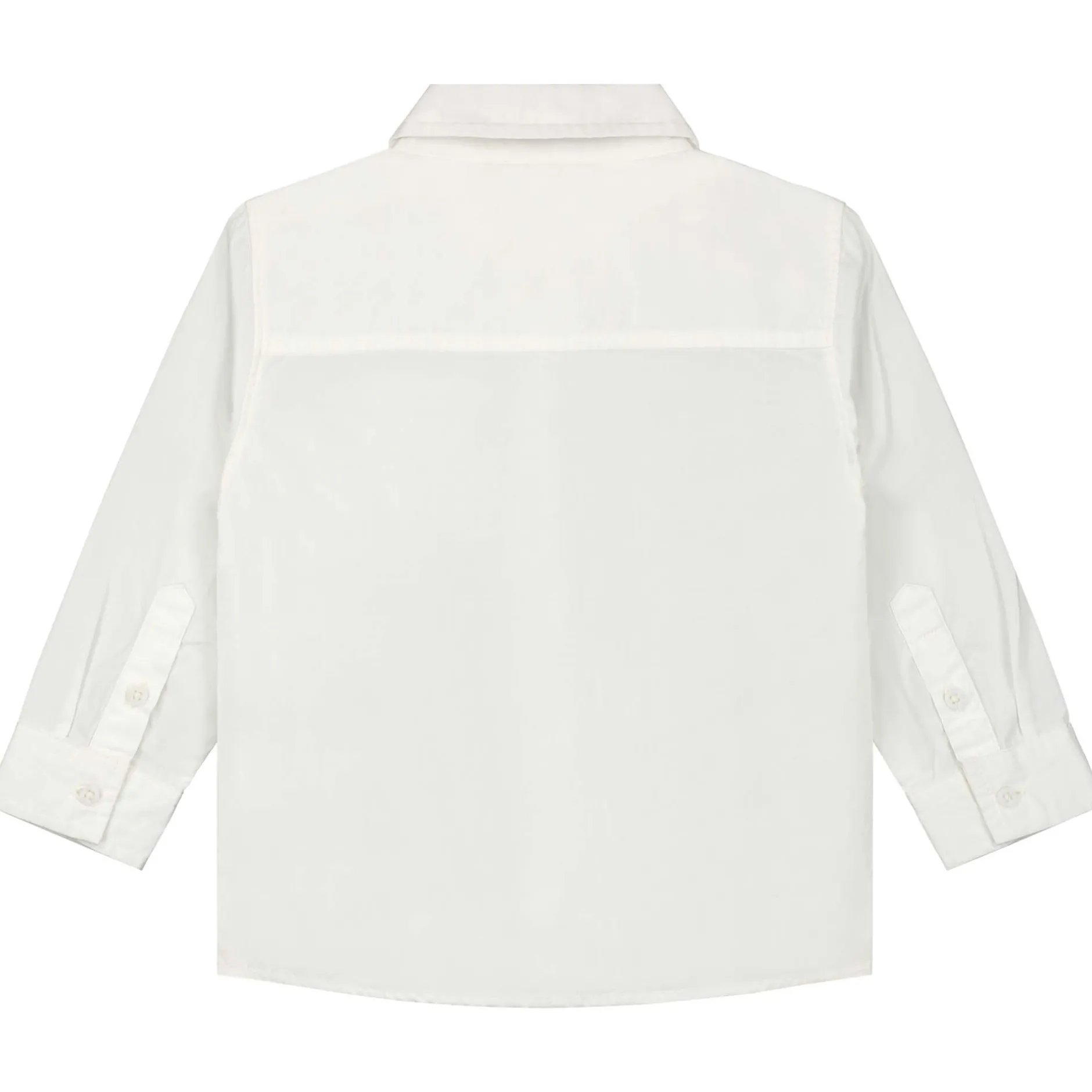 Shirts & Blouses|Shirts & Blouses*Prénatal peuter blouse lange mouwen effen wit Ivory White
