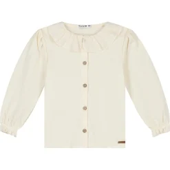 Shirts & Blouses|Shirts & Blouses*Prénatal peuter blouse lange mouwen effen wit Dark Off-White