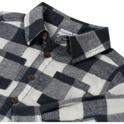 Shirts & Blouses|Shirts & Blouses*Prénatal peuter blouse lange mouwen ruit blauw Dark Bluegrey