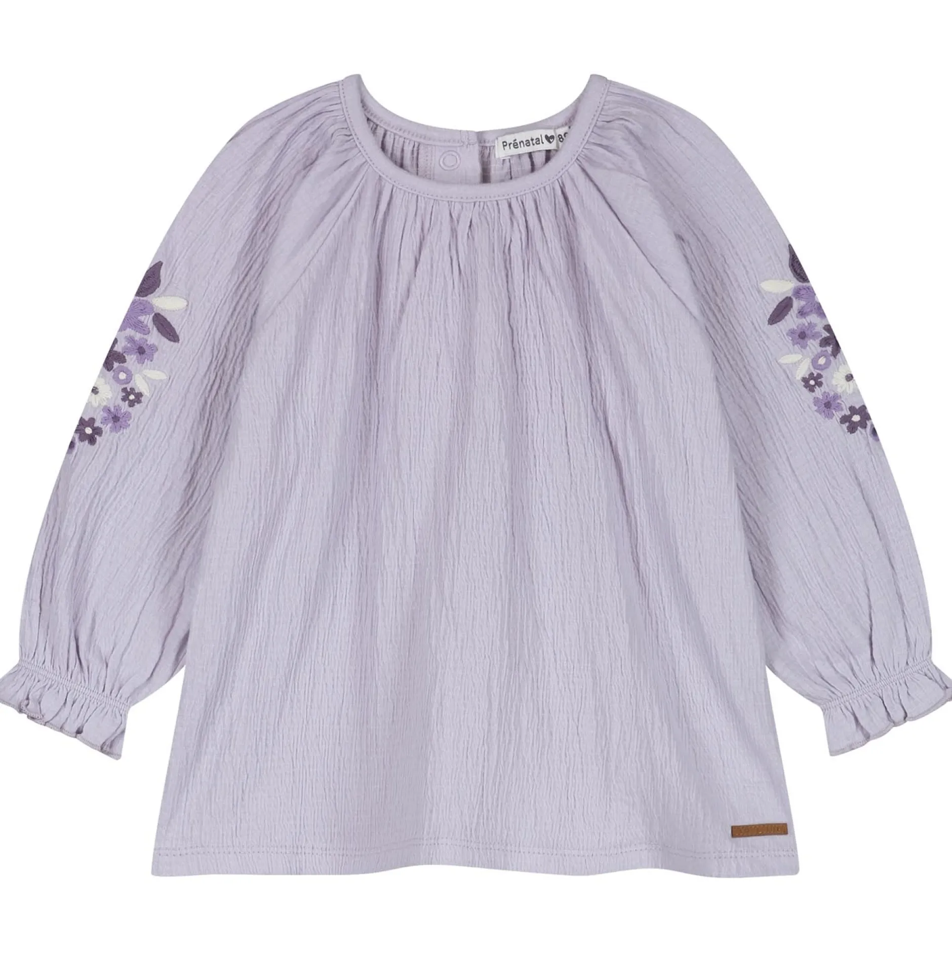 Shirts & Blouses|Shirts & Blouses*Prénatal peuter blouse lange mouwen bloemen paars Light Purple
