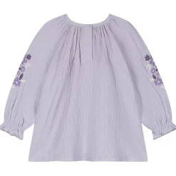 Shirts & Blouses|Shirts & Blouses*Prénatal peuter blouse lange mouwen bloemen paars Light Purple