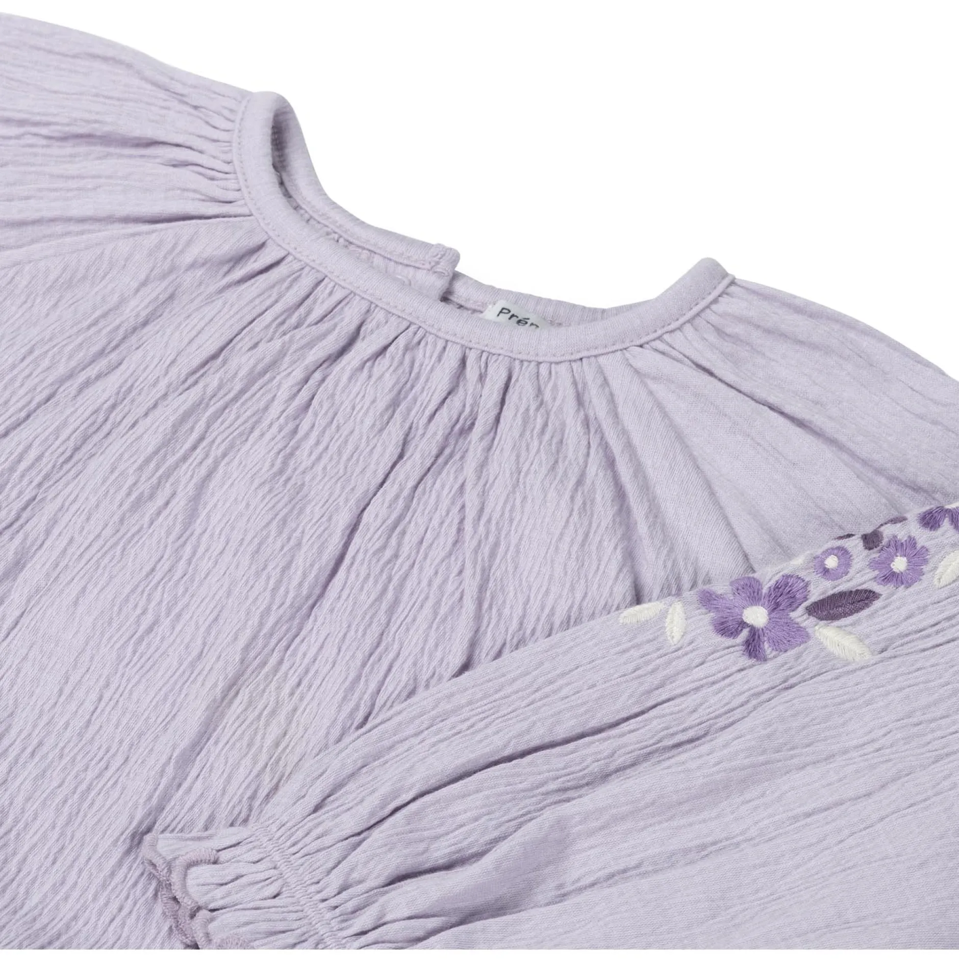 Shirts & Blouses|Shirts & Blouses*Prénatal peuter blouse lange mouwen bloemen paars Light Purple