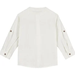 Shirts & Blouses|Shirts & Blouses*Prénatal peuter blouse lange mouwen effen wit Dark Off-White