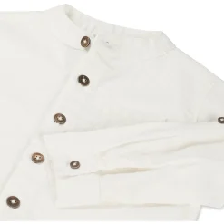 Shirts & Blouses|Shirts & Blouses*Prénatal peuter blouse lange mouwen effen wit Dark Off-White