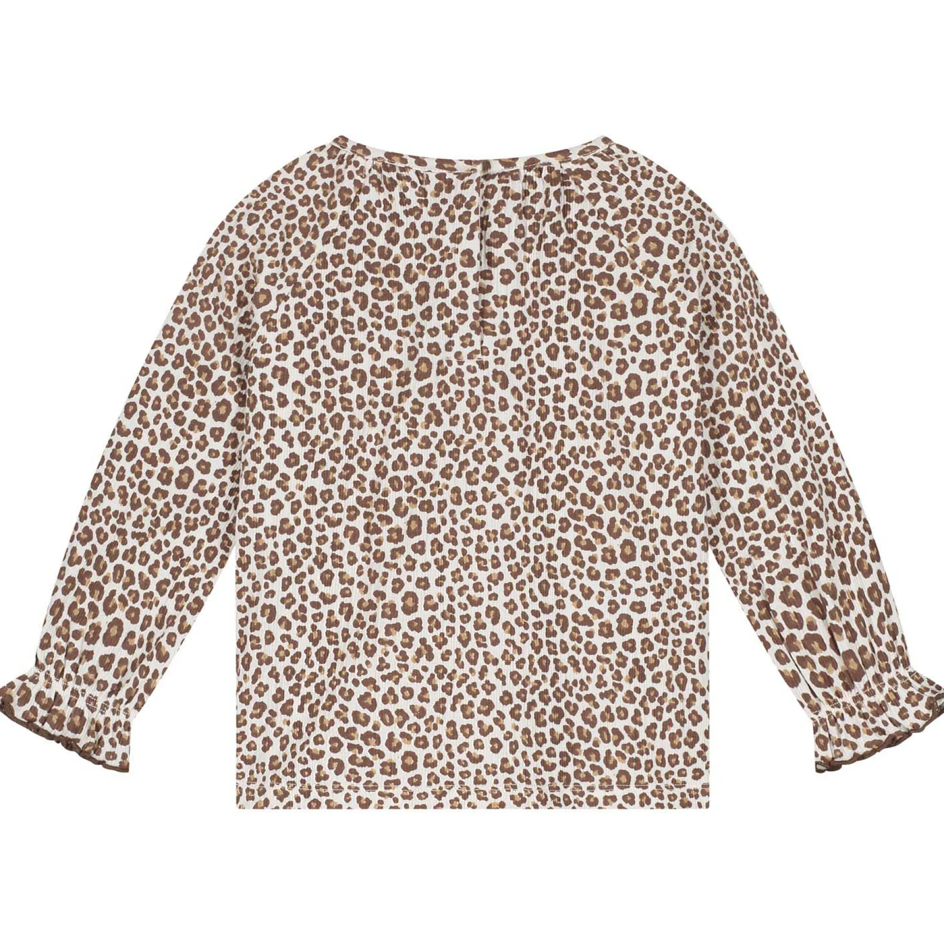 Shirts & Blouses|Shirts & Blouses*Prénatal peuter blouse lange mouwen dierenprint beige Dark Off-White