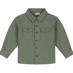 Shirts & Blouses|Shirts & Blouses*Prénatal peuter blouse lange mouwen effen groen Light Khaki Green
