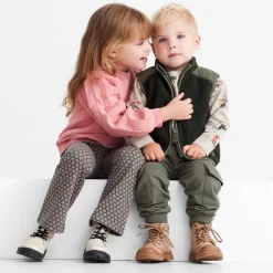 Broeken & Leggings|Broeken & Leggings*Prénatal peuter broek all over print multi Dark Bottle Green