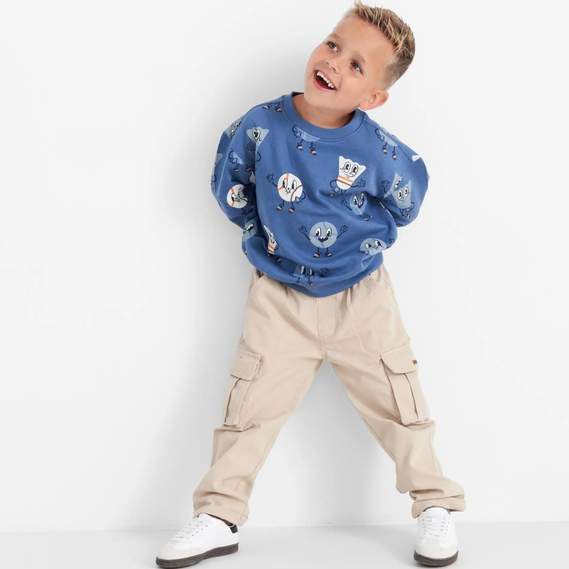 Broeken & Tuinbroeken|Broeken & Leggings*Prénatal peuter broek beige Light Khaki Green