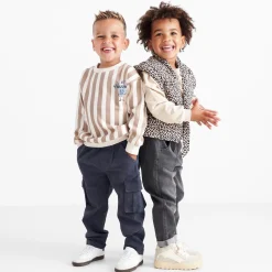 Broeken & Tuinbroeken|Broeken & Leggings*Prénatal peuter broek blauw Dark Bluegrey