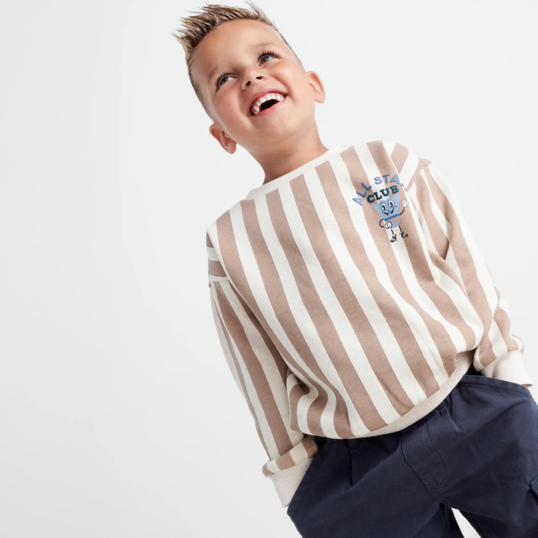 Broeken & Tuinbroeken|Broeken & Leggings*Prénatal peuter broek blauw Dark Bluegrey