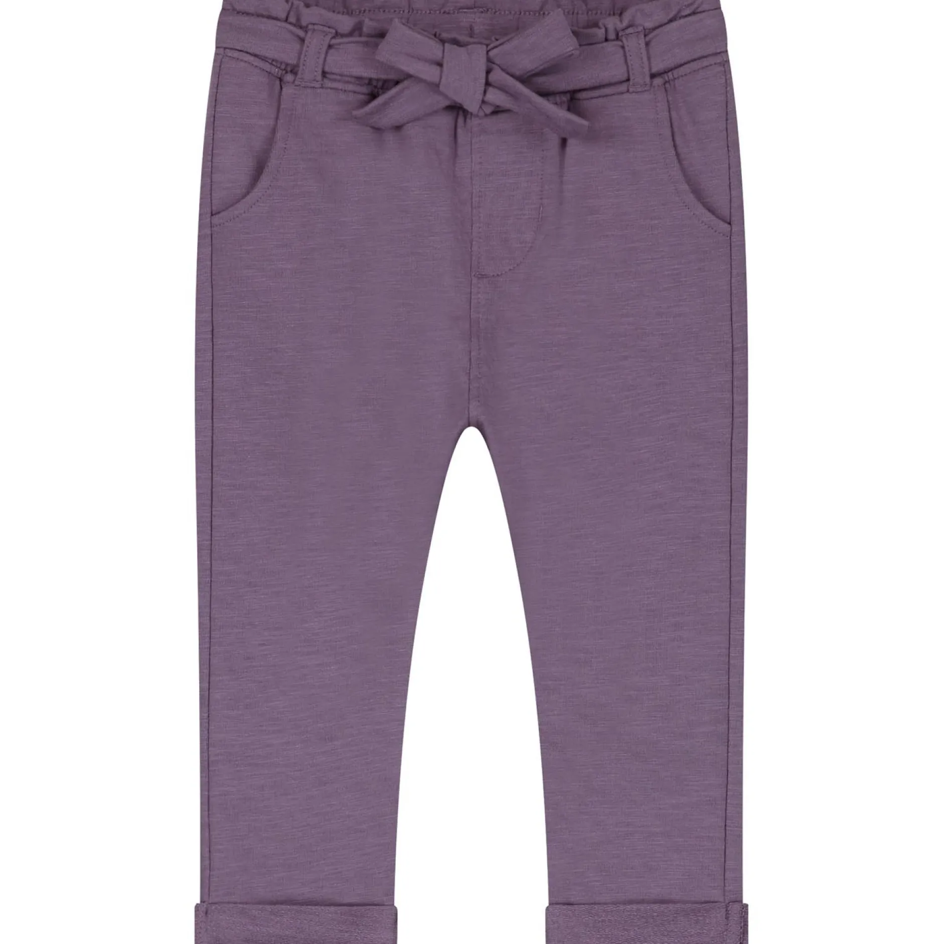 Broeken & Leggings|Broeken & Leggings*Prénatal peuter broek effen paars Grape Purple