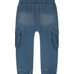 Jeans|Broeken & Tuinbroeken*Prénatal peuter broek  effen blauw Light Blue Denim