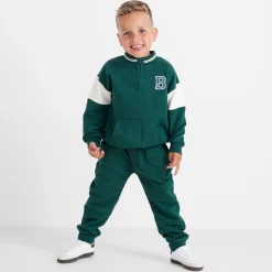 Broeken & Tuinbroeken|Broeken & Leggings*Prénatal peuter broek  effen groen Green Blue