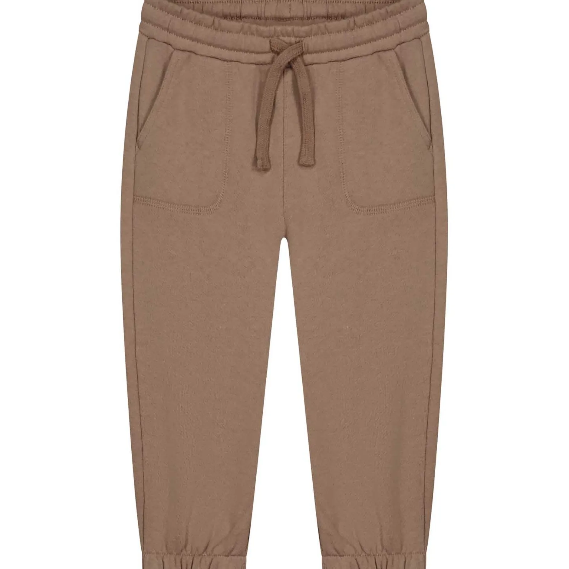 Broeken & Tuinbroeken|Broeken & Leggings*Prénatal peuter broek effen bruin Light Mud Brown
