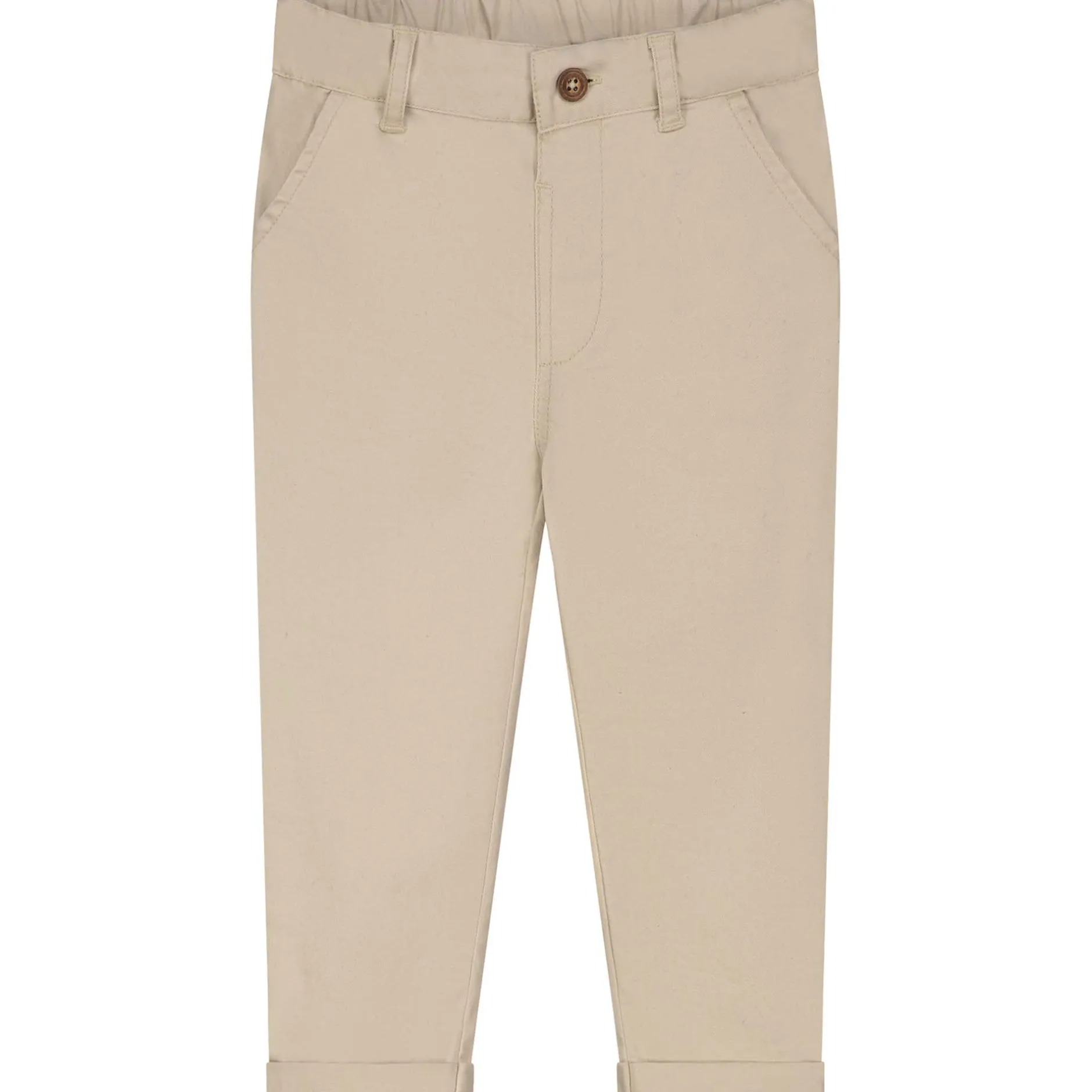 Broeken & Tuinbroeken|Broeken & Leggings*Prénatal peuter broek effen beige Light Beige Grey