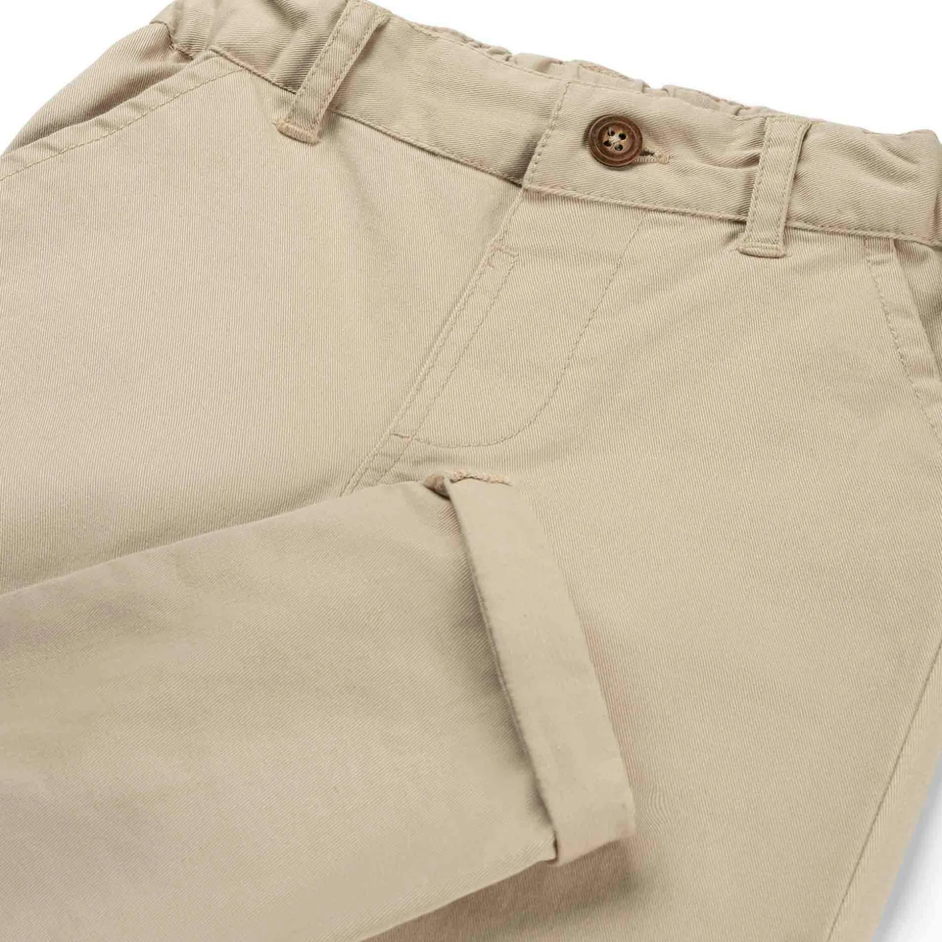 Broeken & Tuinbroeken|Broeken & Leggings*Prénatal peuter broek effen beige Light Beige Grey