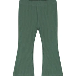 Broeken & Leggings|Broeken & Leggings*Prénatal peuter broek effen groen Dark Bottle Green
