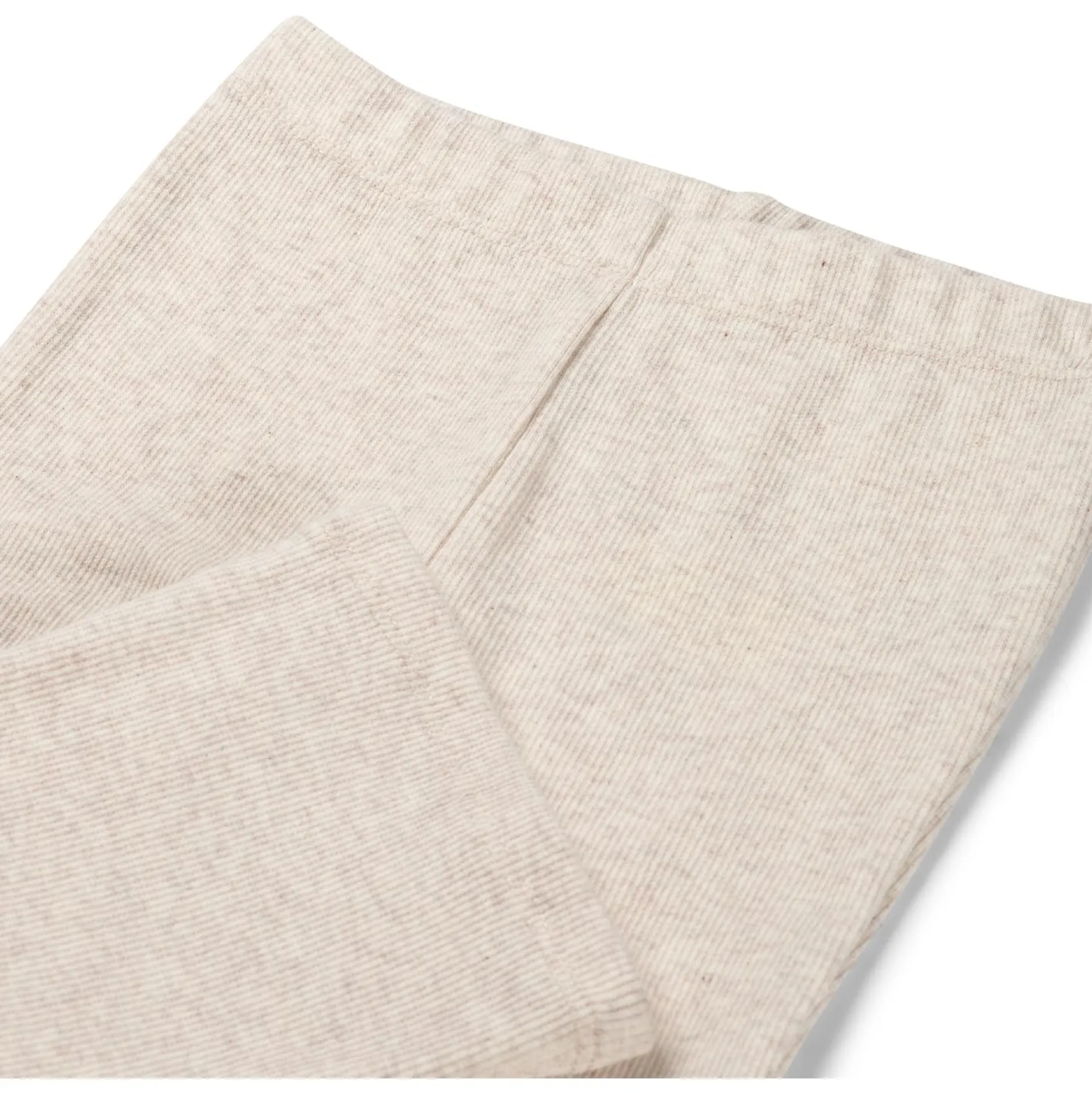 Broeken & Leggings|Broeken & Leggings*Prénatal peuter broek effen beige Light Brown Melange