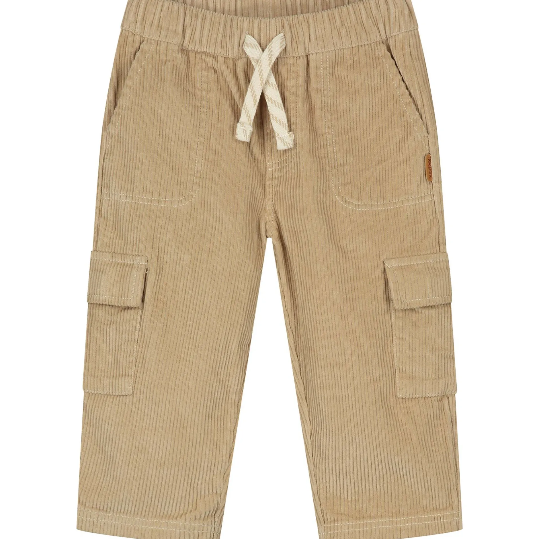 Broeken & Tuinbroeken|Broeken & Leggings*Prénatal peuter broek effen beige Soft Bisquit