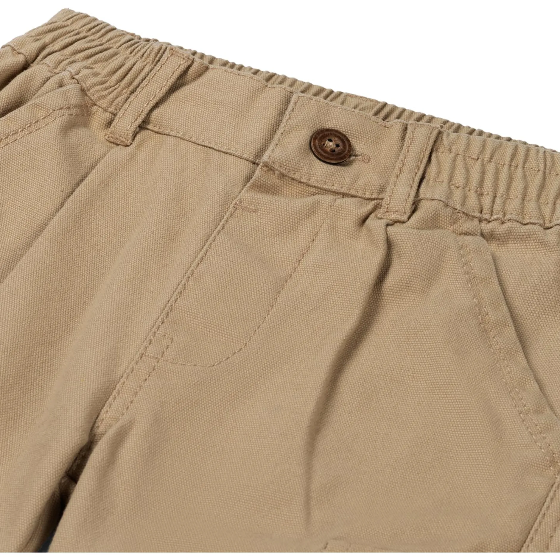 Broeken & Tuinbroeken|Broeken & Leggings*Prénatal peuter broek effen beige Light Beige Brown
