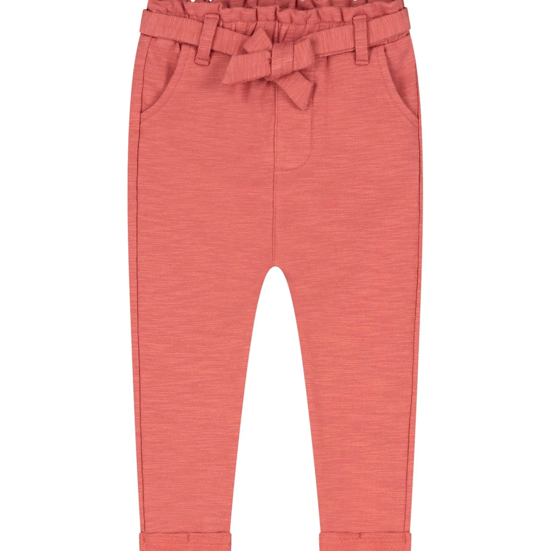 Broeken & Leggings|Broeken & Leggings*Prénatal peuter broek effen oranje Orange Brown