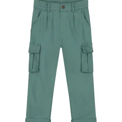 Broeken & Tuinbroeken|Broeken & Leggings*Prénatal peuter broek effen groen Dark Green Blue
