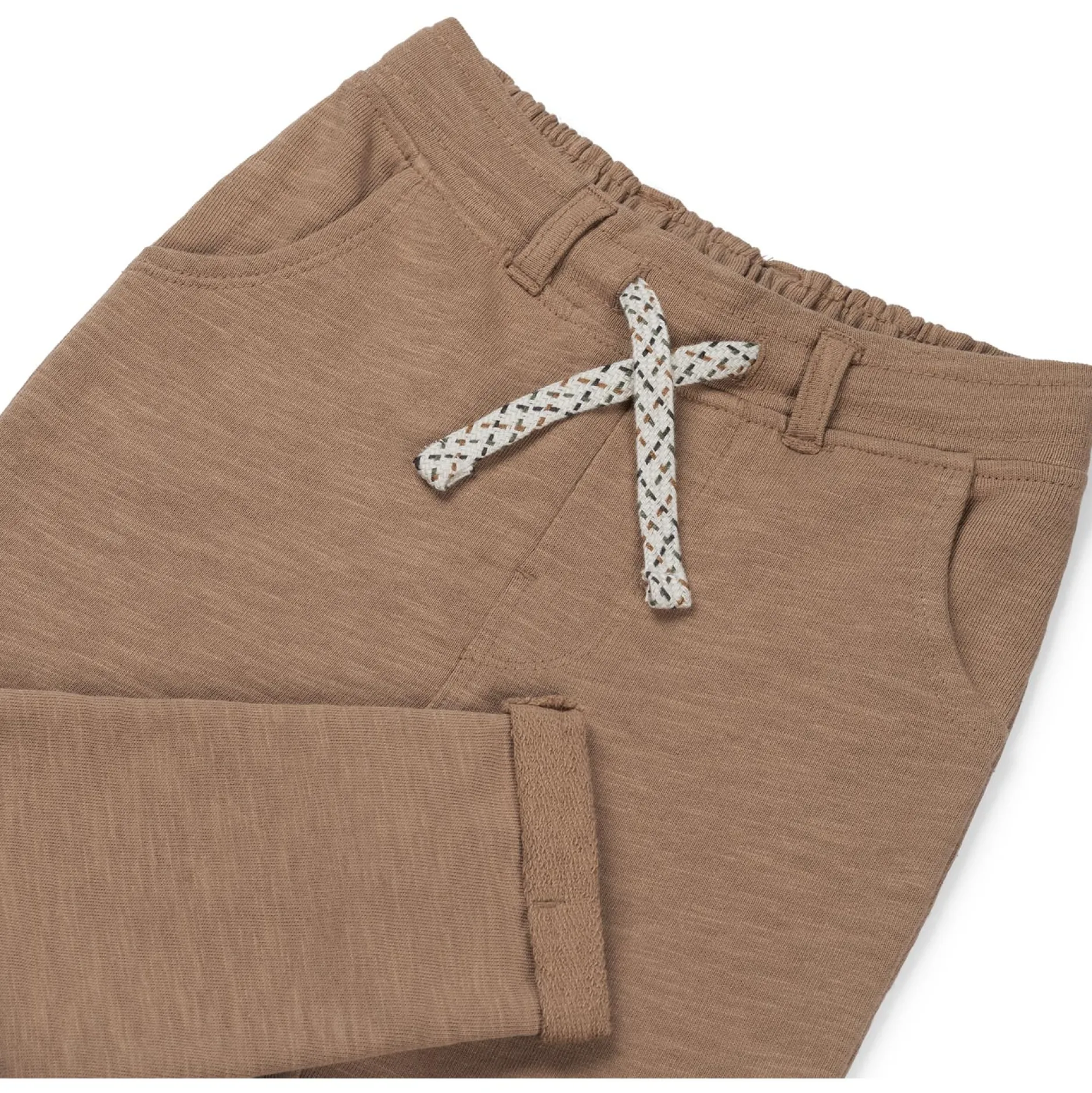 Broeken & Tuinbroeken|Broeken & Leggings*Prénatal peuter broek effen bruin Light Mud Brown
