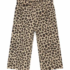 Broeken & Leggings|Broeken & Leggings*Prénatal peuter broek panterprint bruin Sandbrown