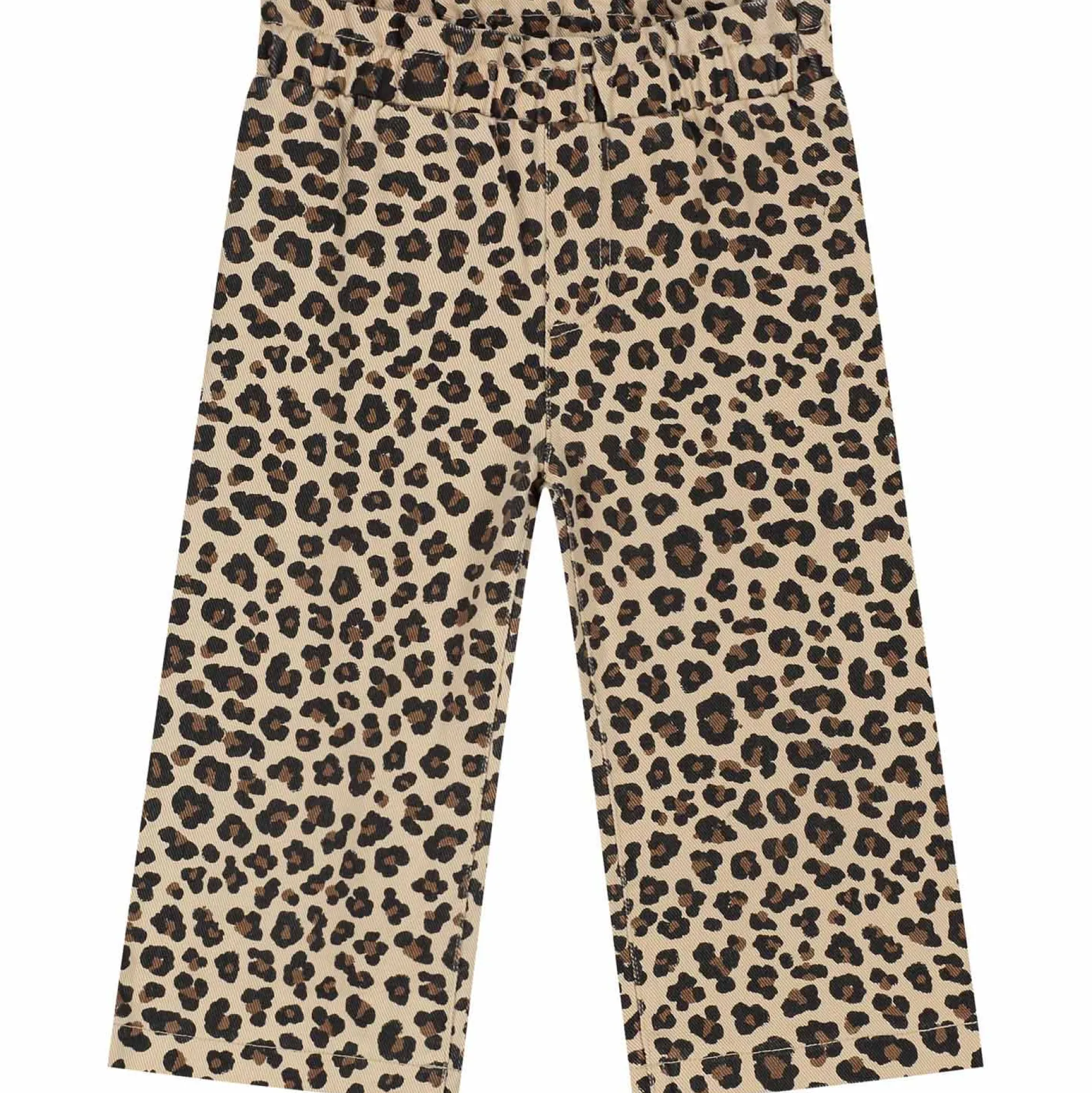 Broeken & Leggings|Broeken & Leggings*Prénatal peuter broek panterprint bruin Sandbrown