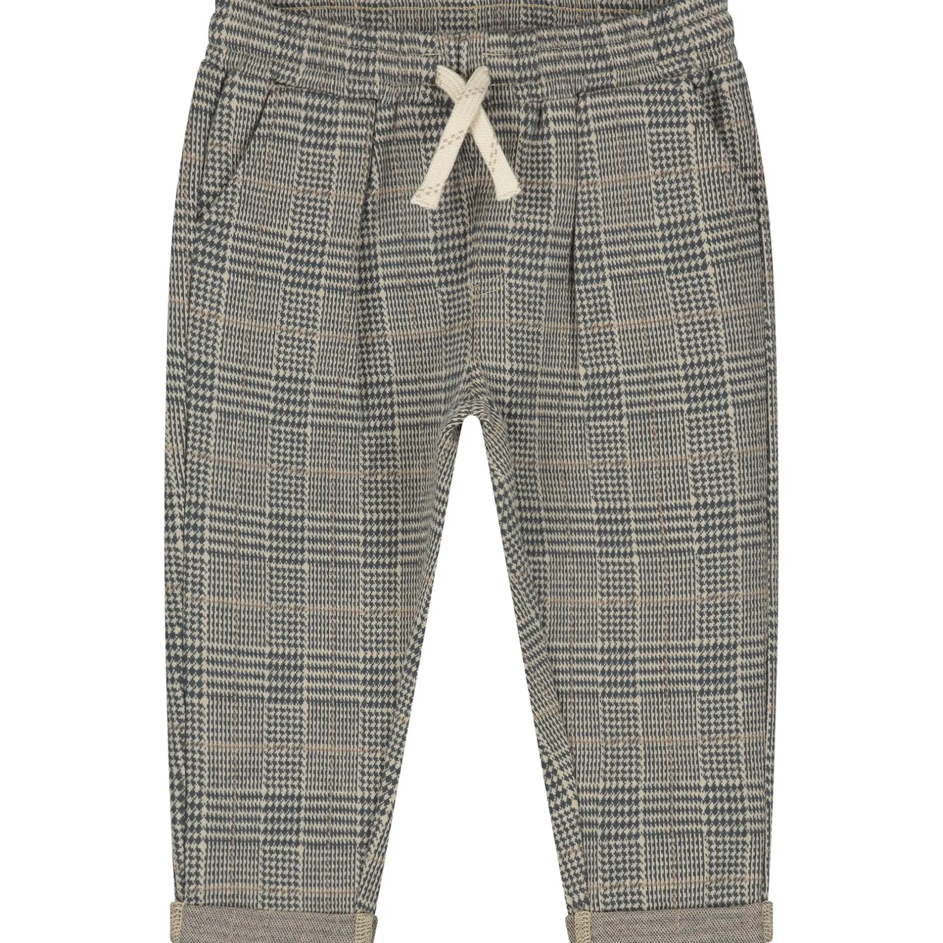 Broeken & Tuinbroeken|Broeken & Leggings*Prénatal peuter broek ruit multi Soft Bisquit