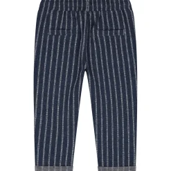 Broeken & Tuinbroeken|Broeken & Leggings*Prénatal peuter broek  strepen blauw Dark Grey Blue Melan