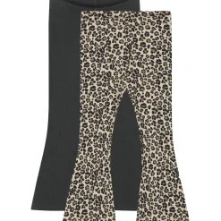 Broeken & Leggings|Broeken & Leggings*Prénatal peuter broeken 2 stuks  panterprint multi Night Black