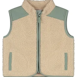 Shirts & Blouses|Shirts & Blouses*Prénatal peuter gilet mouwloos meerkleurig beige Soft Bisquit