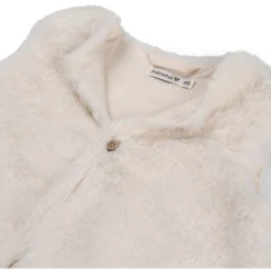 Truien & Vesten|Vesten*Prénatal peuter gilet mouwloos effen wit Dark Off-White