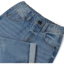 Jeans|Broeken & Tuinbroeken*Prénatal peuter jeans loose fit  effen Denim
