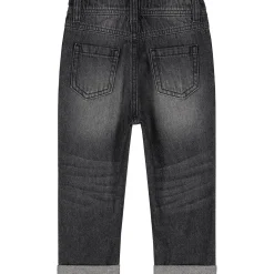 Jeans|Broeken & Tuinbroeken*Prénatal peuter jeans loose fit  effen grijs Dark Grey Denim