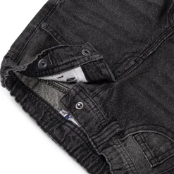 Jeans|Broeken & Tuinbroeken*Prénatal peuter jeans loose fit effen grijs Dark Grey Denim