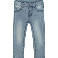 Jeans|Broeken & Tuinbroeken*Prénatal peuter jeans slim fit  effen blauw Light Blue Denim
