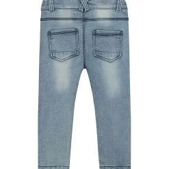 Jeans|Broeken & Tuinbroeken*Prénatal peuter jeans slim fit  effen blauw Light Blue Denim