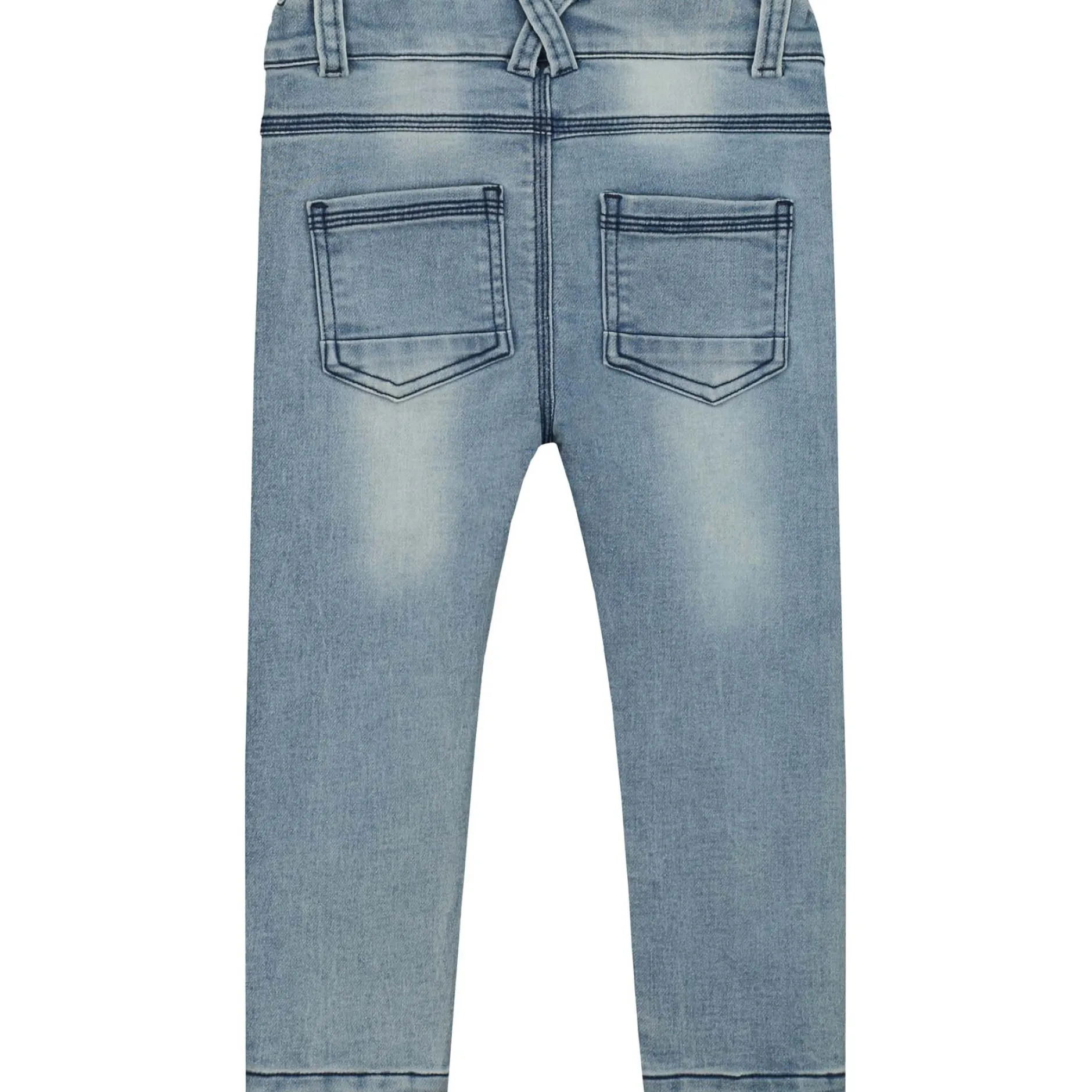 Jeans|Broeken & Tuinbroeken*Prénatal peuter jeans slim fit effen blauw Light Blue Denim