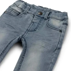 Jeans|Broeken & Tuinbroeken*Prénatal peuter jeans slim fit effen blauw Light Blue Denim